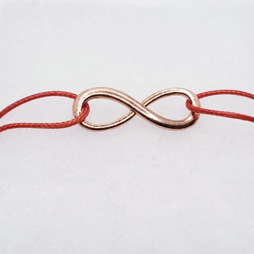 Handmade Red string Infinity Adjustable Bracelet